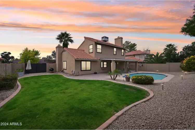 Buy Stunning Two Story House With Pool Near Desert Horizon Park