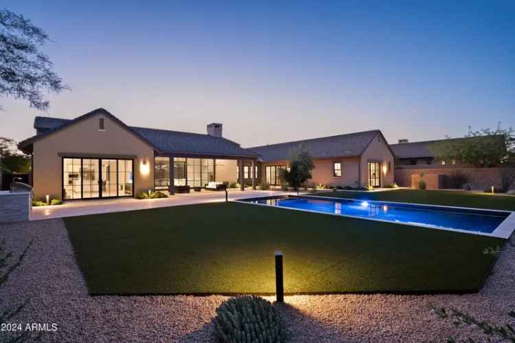 Buy Modern Farmhouse in Scottsdale with Stunning Mountain Views