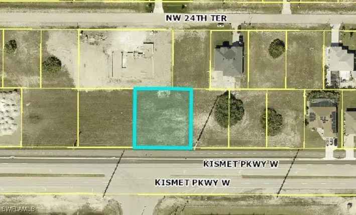 Land For Sale in 1229, Kismet Parkway West, Cape Coral, Florida