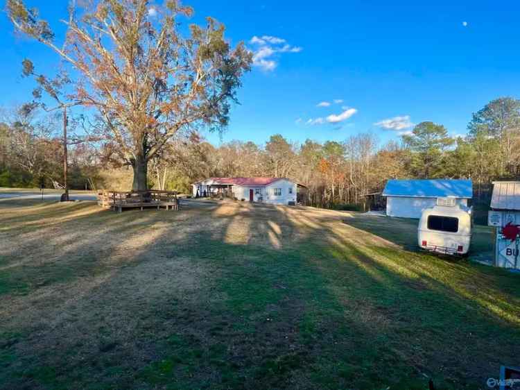 Rent House in Hartselle City School District with Guest House and Acreage