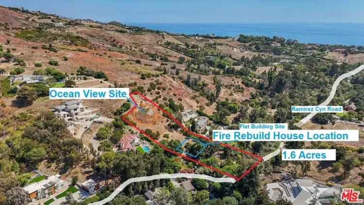 Land For Sale in 5942, Ramirez Canyon Road, Malibu, California