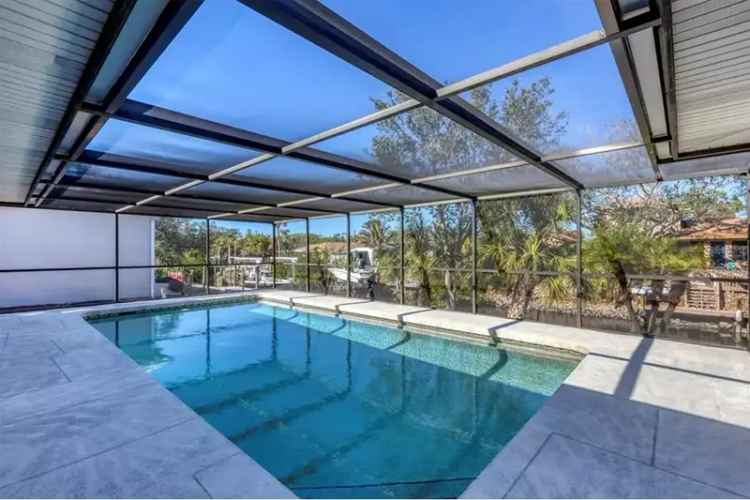 Buy Canal Front Home with Pool in Englewood Florida