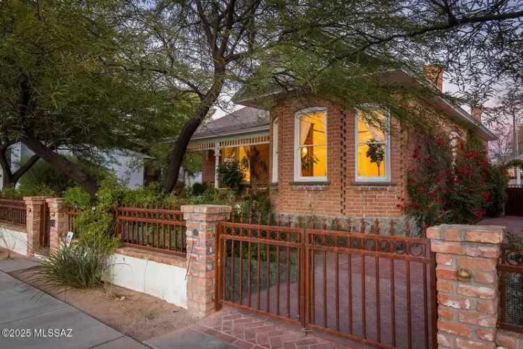 Historic Home for Sale in Armory Park with Stunning Features