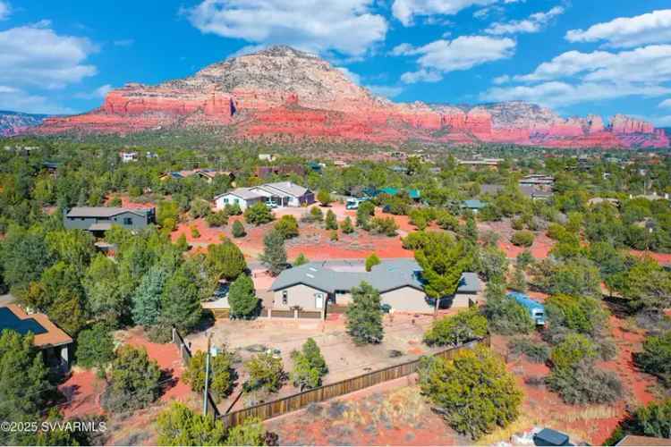 Rent Modern Ranch with Guest House in West Sedona with Breathtaking Views