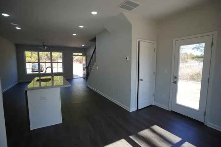 Rent Townhouse in Gwinnett College Featuring Open Concept Living