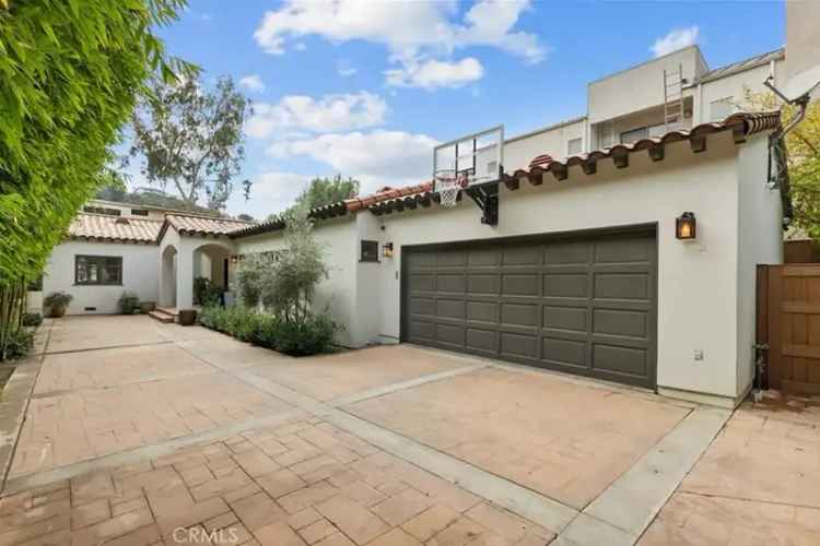 Buy Custom Spanish Home in Silver Lake with Gourmet Kitchen and Outdoor Space