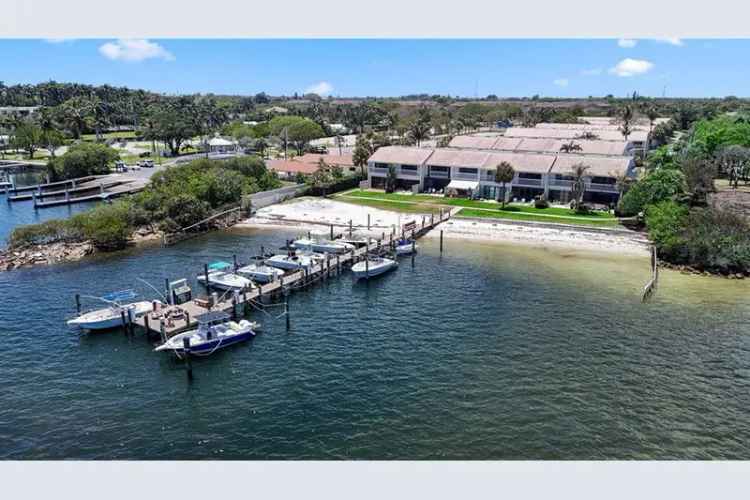 Buy Townhome in Boynton Beach with Waterfront Access and Outdoor Terrace