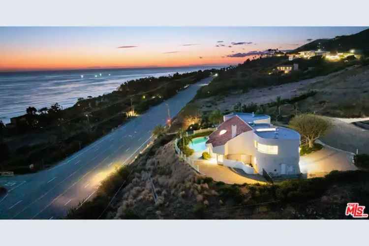 Buy House with Ocean Views in Malibu with Pool and Private Gated Property