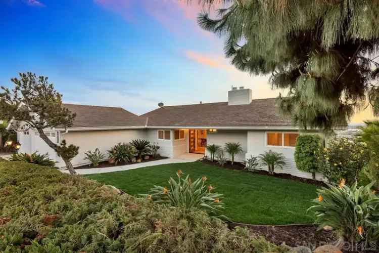 Rent Exquisitely Renovated Home in Del Cerro with Panoramic Views