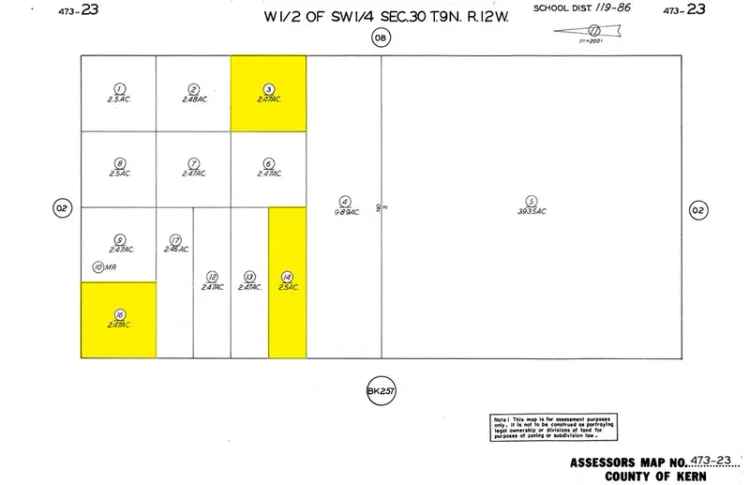 Land For Sale in Rosamond, California