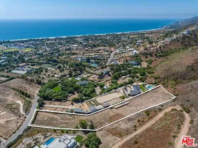 Land For Sale in 29675, Cuthbert Road, Malibu, California