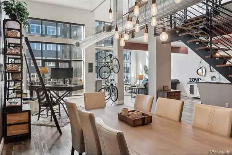 Penthouse Loft for Sale in Downtown Denver with Modern Luxury Features