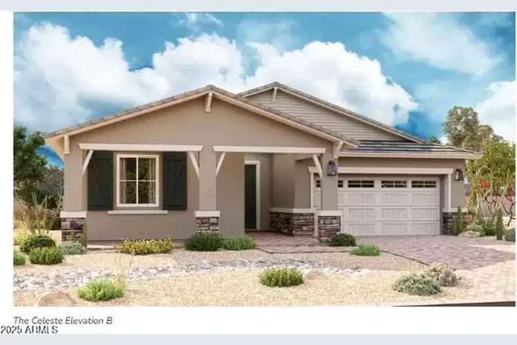 Buy Modern Ranch Home at Madera West Estates with Gourmet Kitchen and Patio