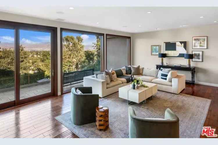 Buy Spacious Entertainer's Home in Sherman Oaks with Mountain Views