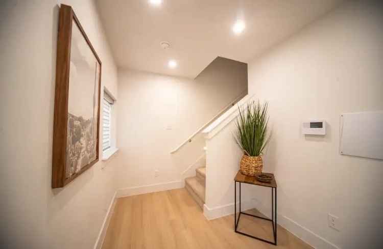 Rent Townhouse in Linwood with Rooftop Terrace and 2 Car Garage