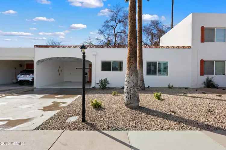 Rent Stunning Fully Remodeled Home in a 55+ Community in Scottsdale