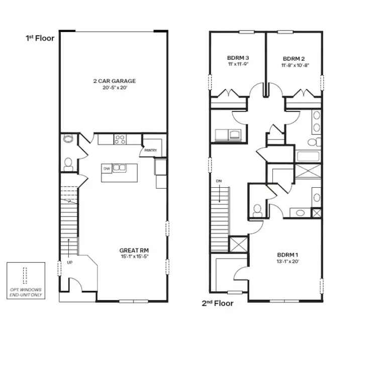 Rent Gorgeous Brand New Townhome in Wendell with Modern Features