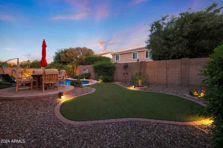 Buy Single Story Home in Hastings Farms Queen Creek with Pool and Upgrades