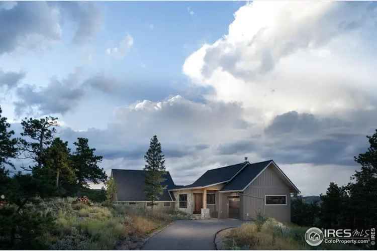 Buy House in Red Feather Lakes with Gourmet Kitchen and Mountain Views