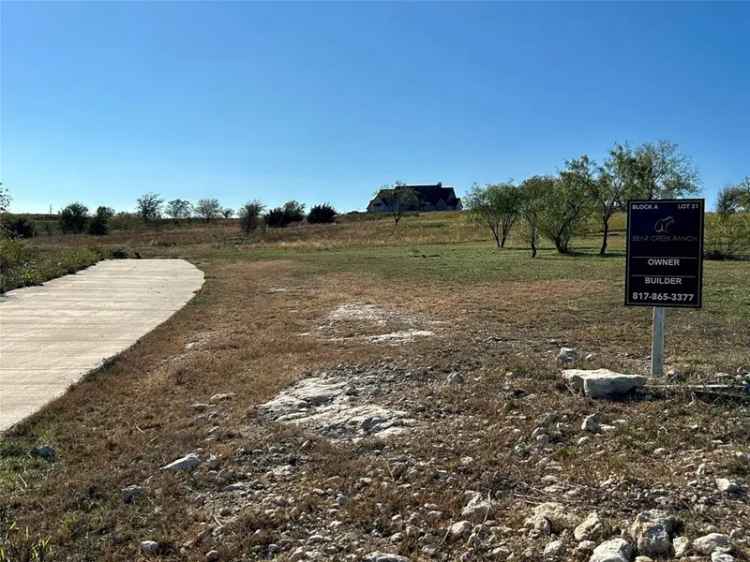 Buy Luxury Estate Lots in Gated Community with Hilltop View in Parker County