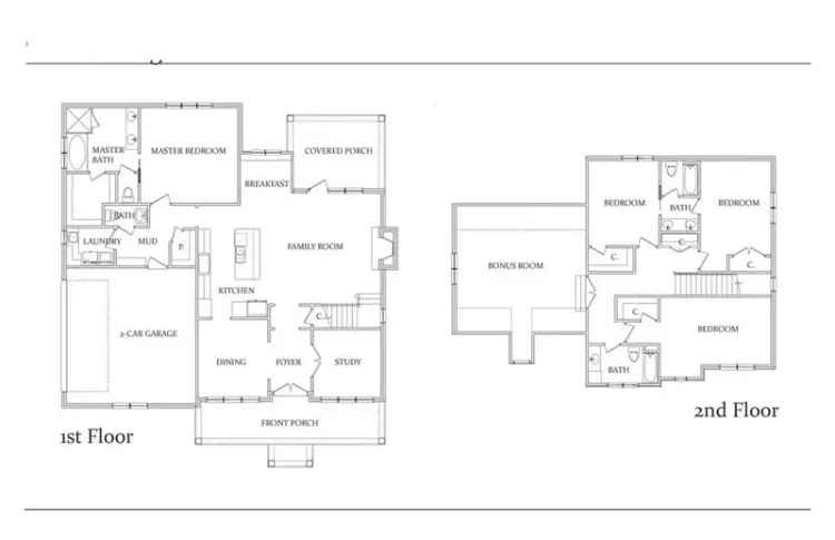 Proposed New Construction Buy House in Bridgewater at Cary Creek with Designer Finishes