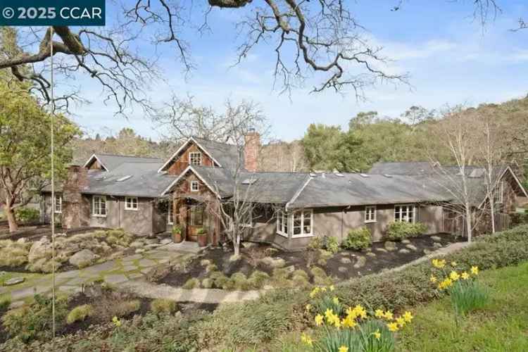 Buy House in Orinda with Rustic Charm and Modern Elegance