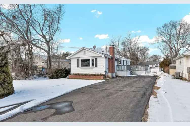 Buy Ranch Home in Wethersfield with Deck and Fenced Yard