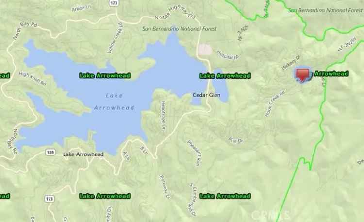 Land For Sale in Lake Arrowhead, California