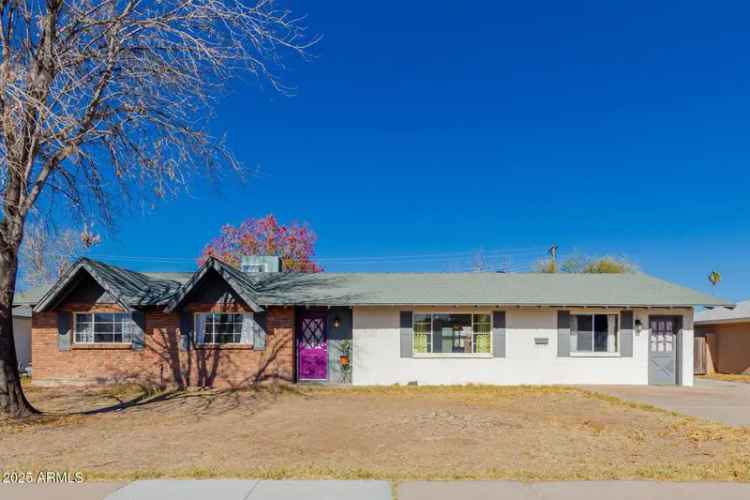 Buy Mid Century Home in Mesa with Spacious Backyard and Modern Kitchen