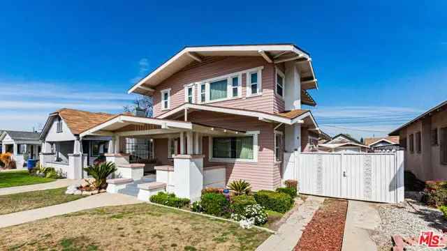 House For Sale in 1811, West 42nd Place, Los Angeles, California