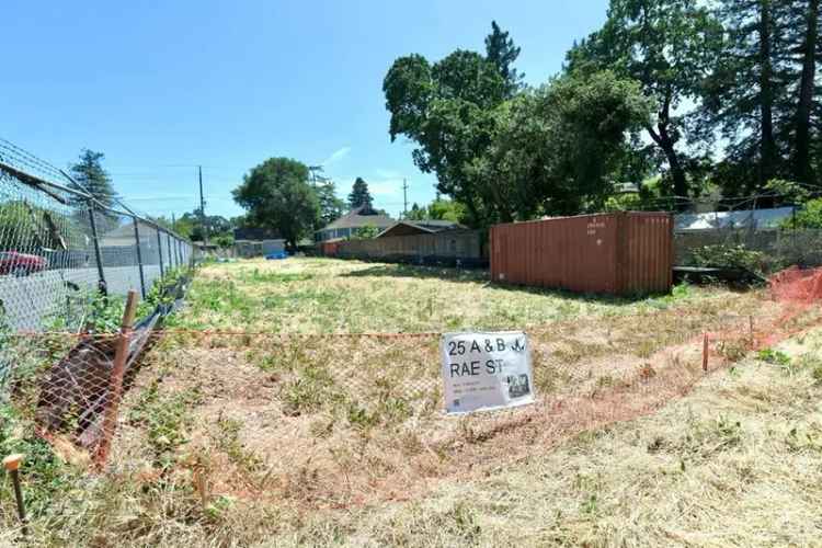 Buy Development Site and Existing Home in Downtown Santa Rosa with Approved Plans