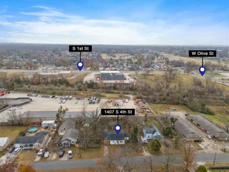 Land For Sale in 1407, South 4th Street, Rogers, Arkansas