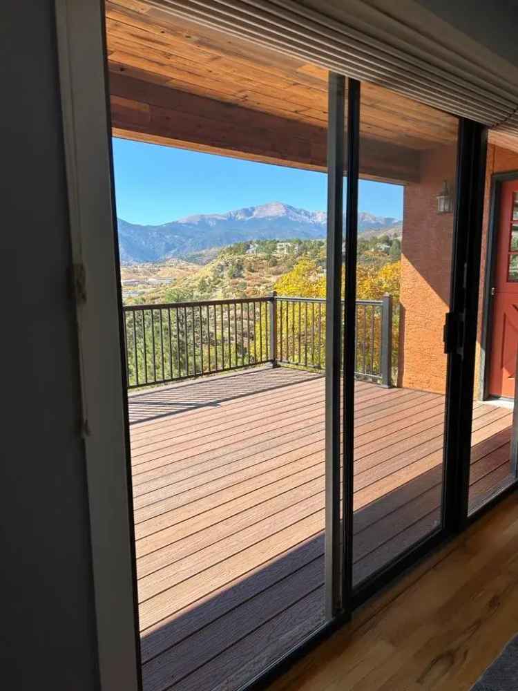 Rent Home in Colorado Springs with Stunning Mountain Views