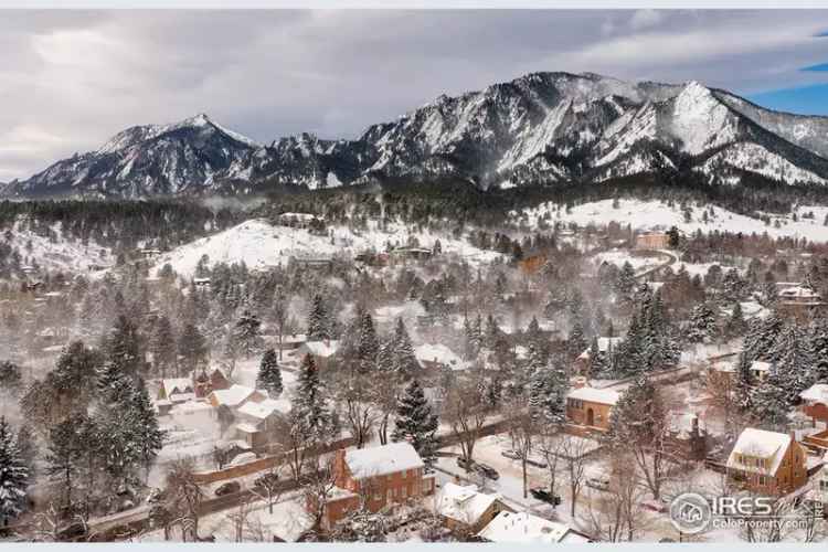 Buy house in Boulder with stunning Flatiron views and luxury features