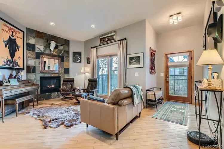 Buy Townhome in Denver City Park West with Stunning City Views