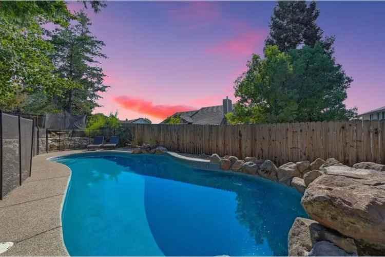 Buy Home in Cameron Park with Pool and Solar in Bar J Ranch