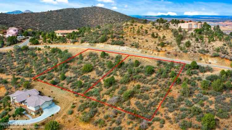 Buy Luxury Home Site in Upper Ranch Prescott with Stunning Views