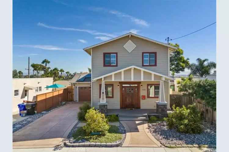 Buy Craftsman Home in North Park with Private Backyard and Modern Upgrades