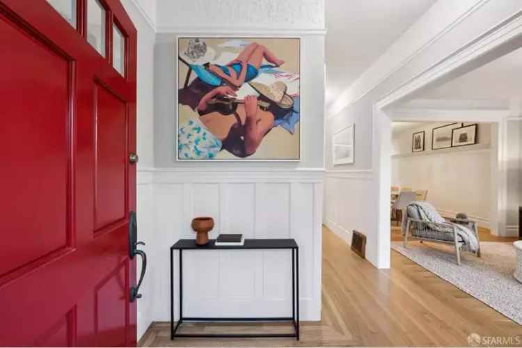 Buy Edwardian Home in Inner Sunset with Garden and Spacious Layout