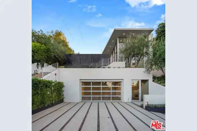 Buy Architectural Marvel House in Santa Monica with City Skyline Views