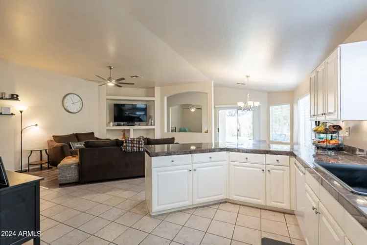 Buy home in North Phoenix with mountain views and great features