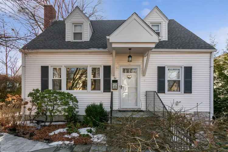 Charming Cape Cod style home for sale in Eastchester with backyard deck