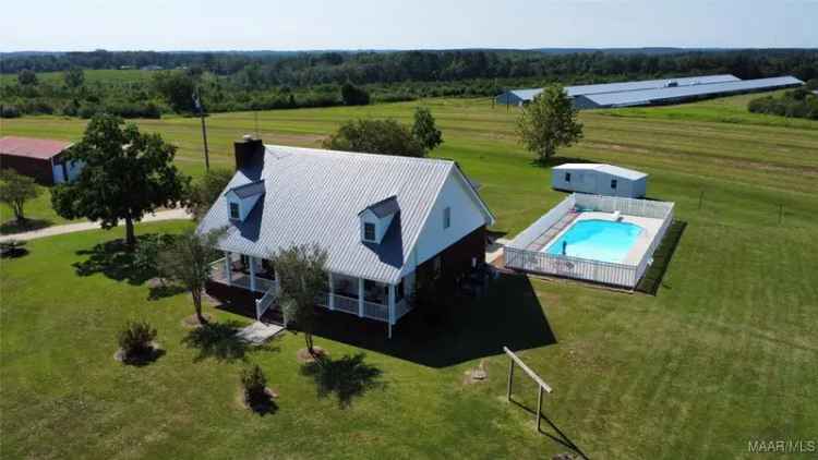 Buy Homestead with Saltwater Pool and 64 Acres of Land