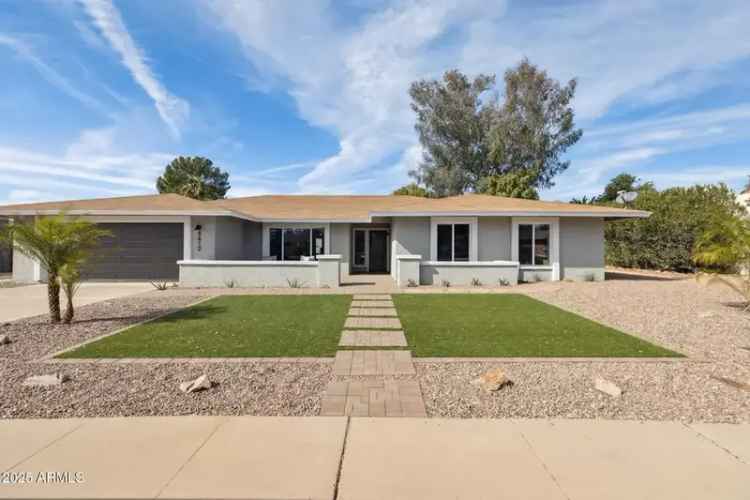 Updated home for rent in Scottsdale with pool near Desert Horizon Park