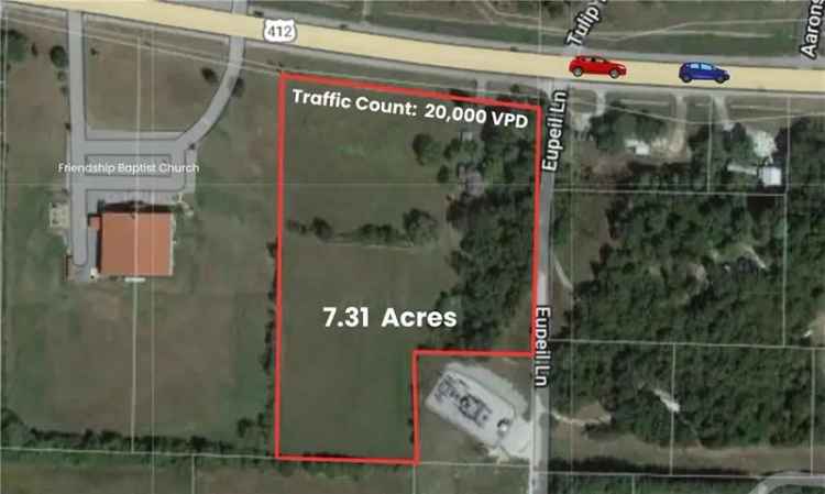 Land For Sale in 5657, East Robinson Avenue, Springdale, Arkansas