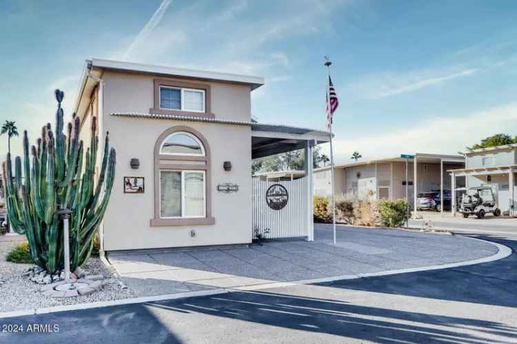 Buy RV lot and home in Happy Trails Arizona with luxury features