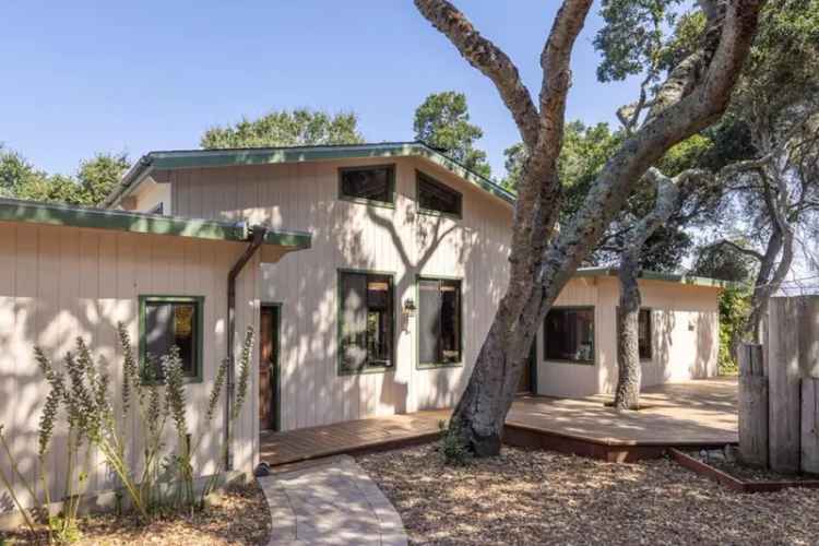 Rent Rustic Home in Carmel Valley Village with Stunning Redwood Details