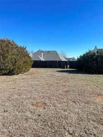 Vacant Land for Sale in Tuscany Trails Subdivision Wylie School District