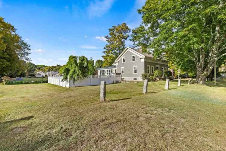 Buy house in Old Lyme with barn, saltwater pool, and cozy features