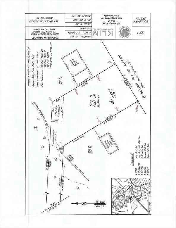 Commercial lot for sale on Route 123 near Walmart